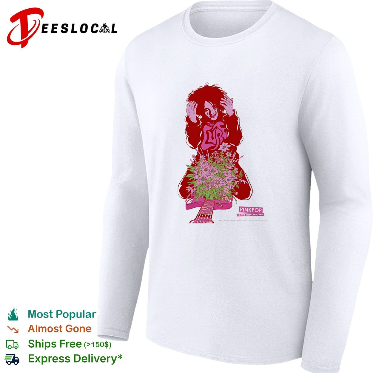 The Cure Landgraaf Netherlands Pinkpop On 20 June 2026 shirt