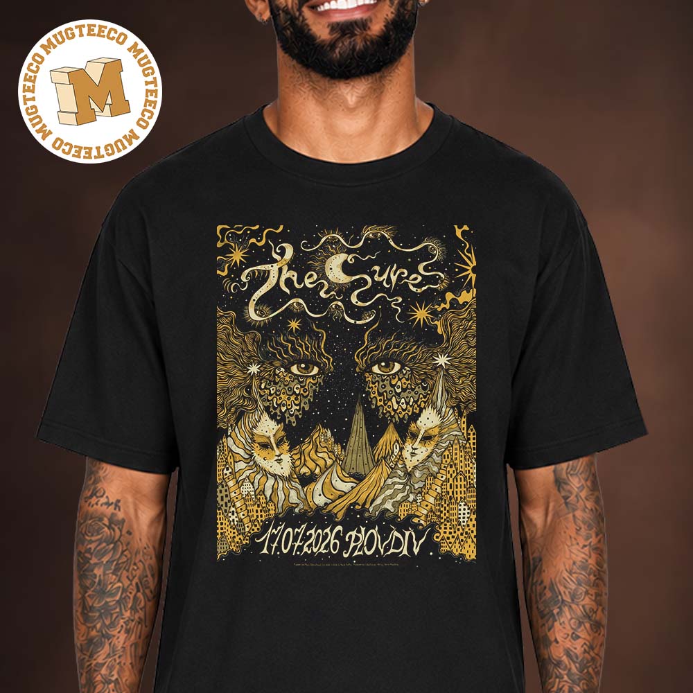The Cure Plovdiv 2026 Limited Edition Unisex T-Shirt