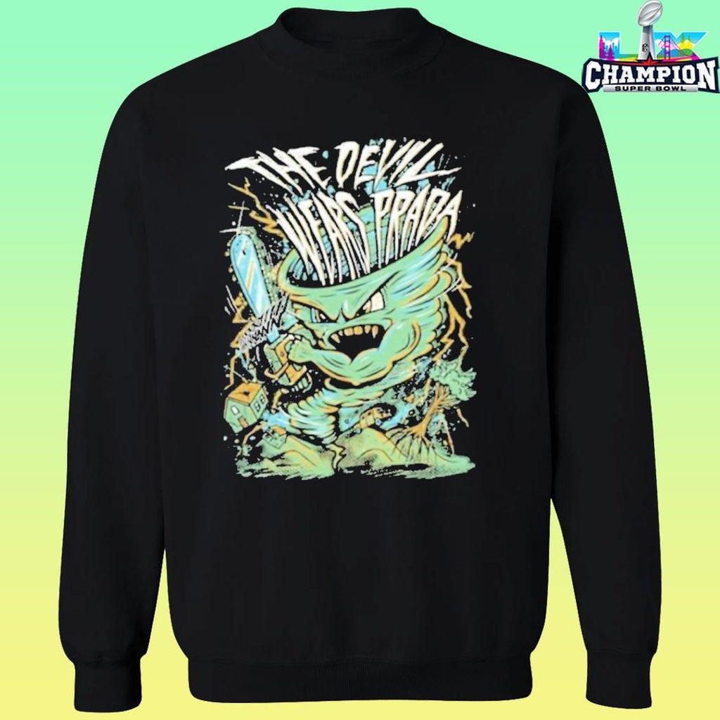 The Devil Wears Prada Chainsaw Brutality Tornado Shirt