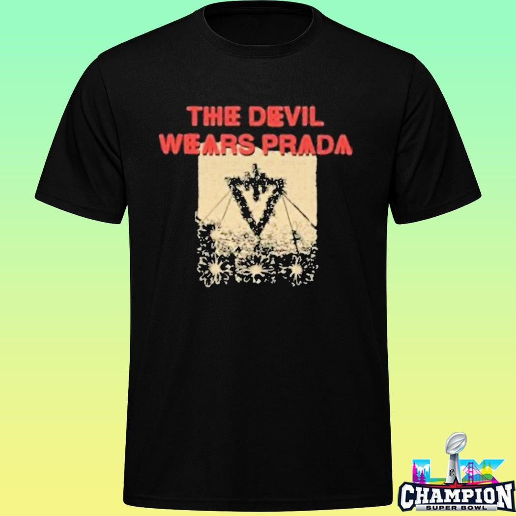 The Devil Wears Prada Flowers Spring Tour Shirt