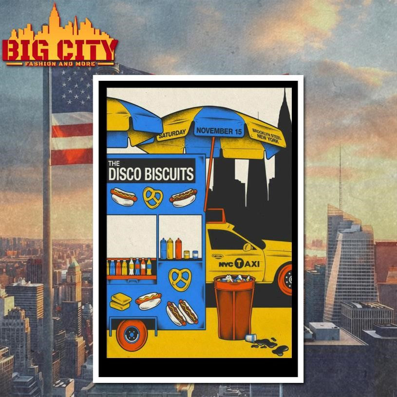 The Disco Biscuits At Brooklyn Steel On Nov 15 2025 Poster Shirt