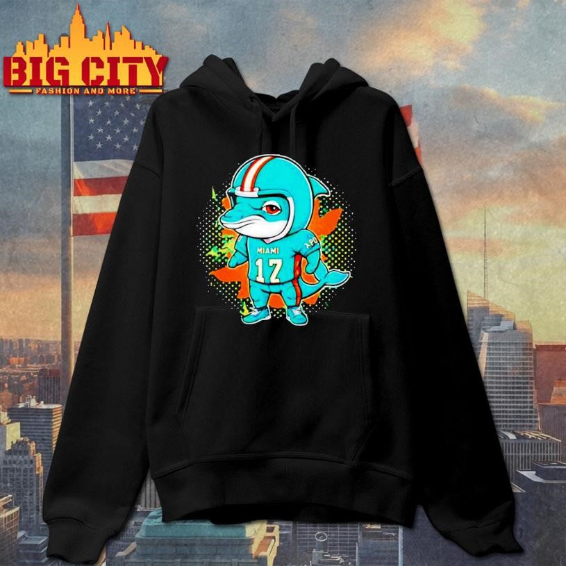 The Dolphins Miami Dolphins Football Cartoon Shirt