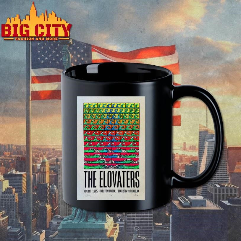 The Elovaters Concert Charleston, SC Nov 13 2025 Poster Shirt