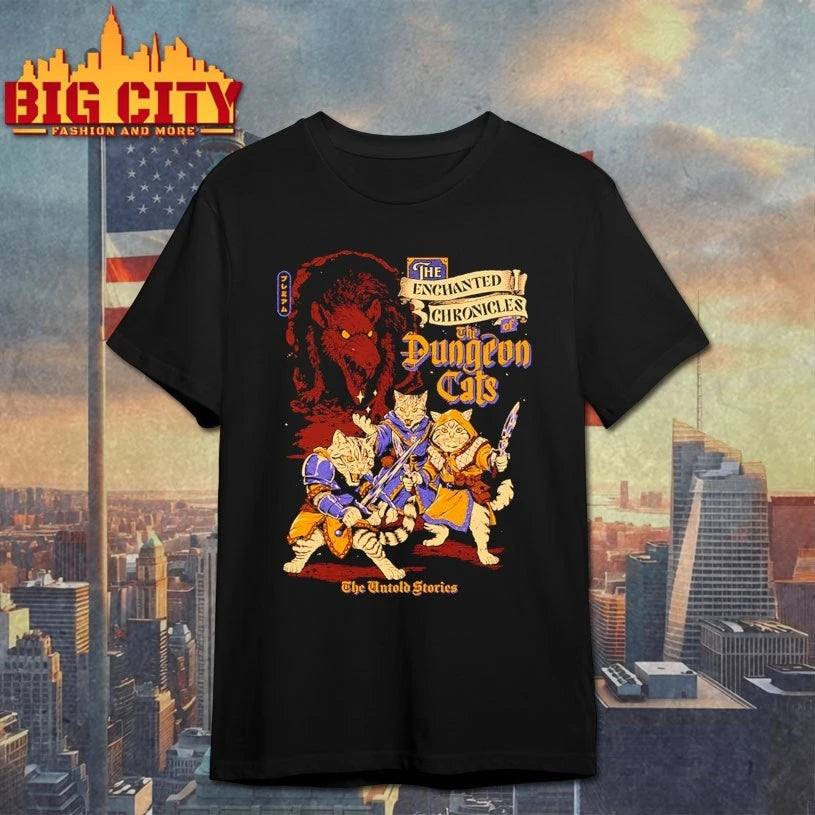 The Enchanted Chronicles The Dungeon Cats shirt