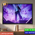 The Fortnite Big Bang Event Feature Eminem Home Decor Poster Canvas