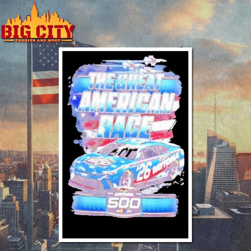 The Great American Race 2026 Daytona 500 Patriotic Shirt