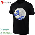 The Great Wave off Kanagawa and the Death Star shirt