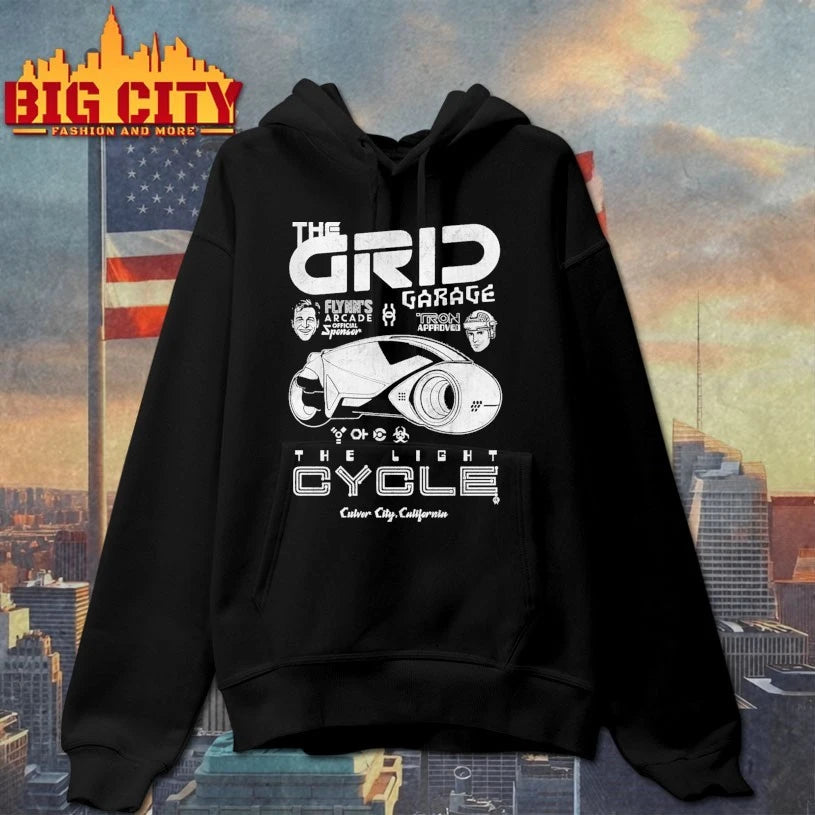 The Grid Garage the light cycle shirt