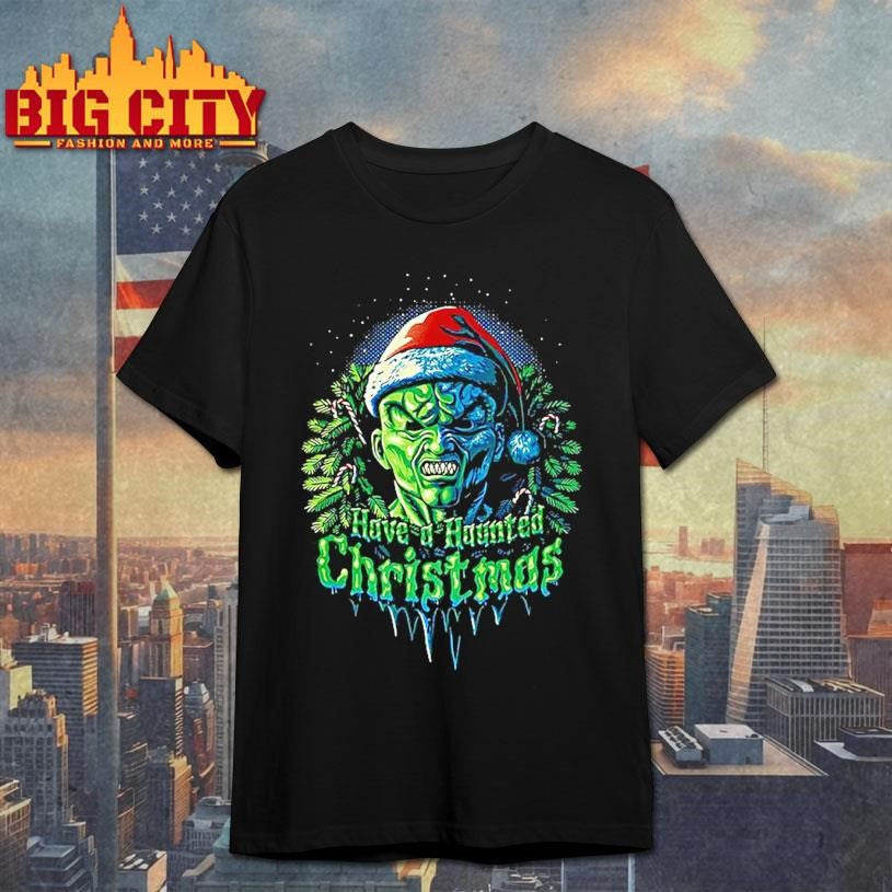 The Haunted Mask Have A Haunted Christmas Horror Shirt