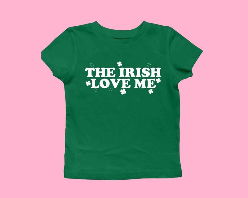 The Irish Love Me Women's St Patrick's Day Shirt St Paddy Hoodie, Sweatshirt | CiraTrend.com