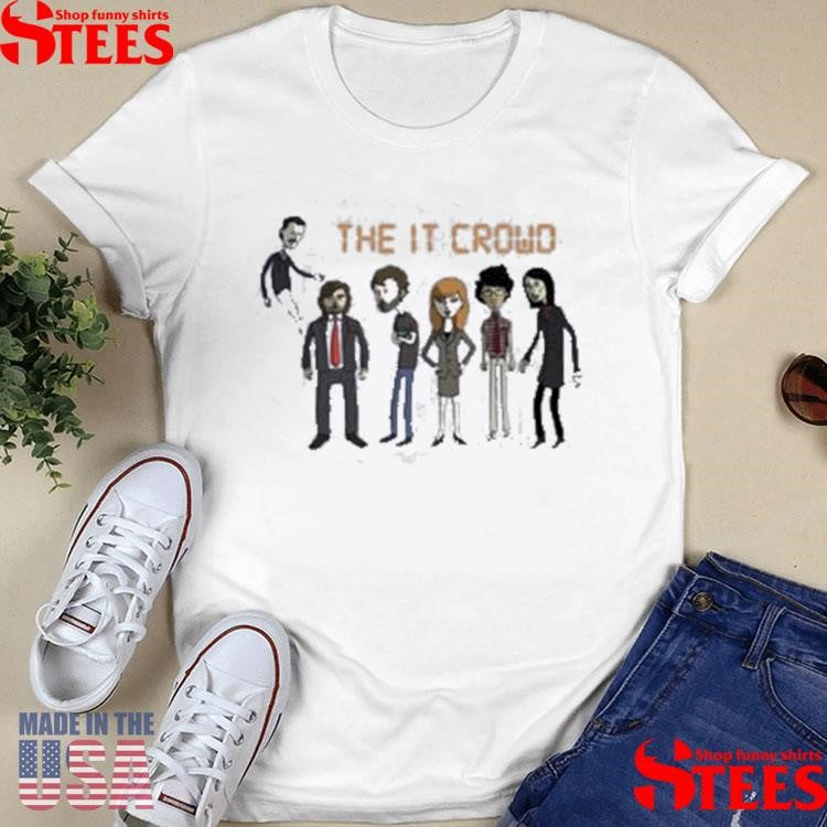 The It Crowd Roy Maurice Barber Douglas T-shirt