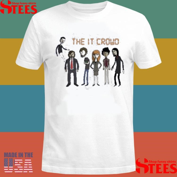 The It Crowd Roy Maurice Barber Douglas T-shirt