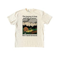 The Journey Is Long Snail Tshirt, Funny Tshirt, Comfort Colors Shirt Hoodie, Sweatshirt | CiraTrend.com
