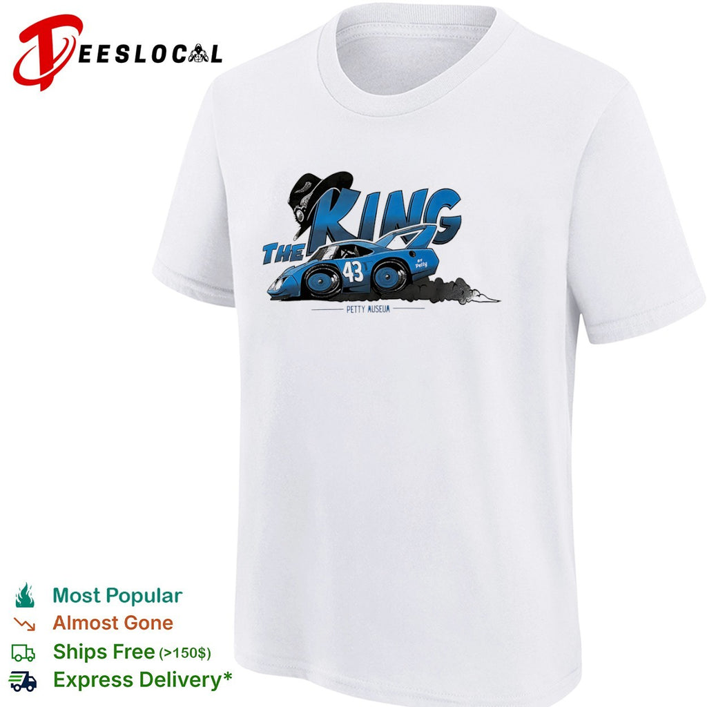 The King Richard Petty Petty Museum car graphic shirt