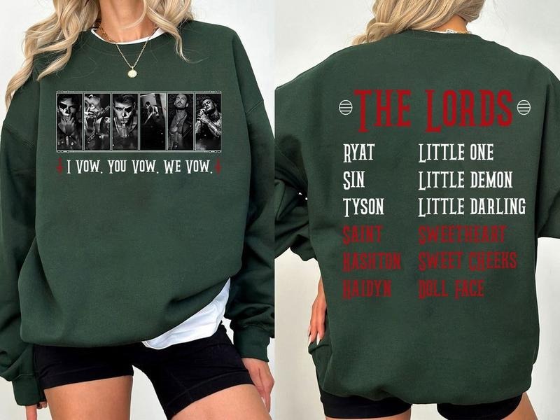 The L.O.R.D.S Series Shirt Sweatshirt, I Vow You Vow We Vow Hoodie, The Ritual The Sinner The Sacrifice Shirt, Carnage...