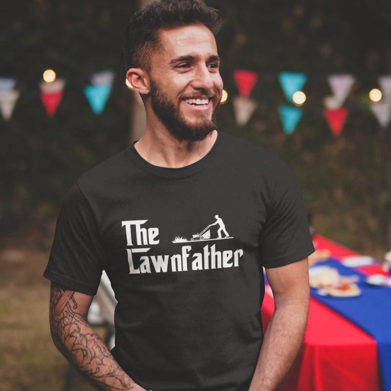 The Lawnfather, Fatherhood Shirt, Funny Father Tee, Gift For Husband, Fathers Day Gift, Gift For Dad, Mowing Shirt, Funny...