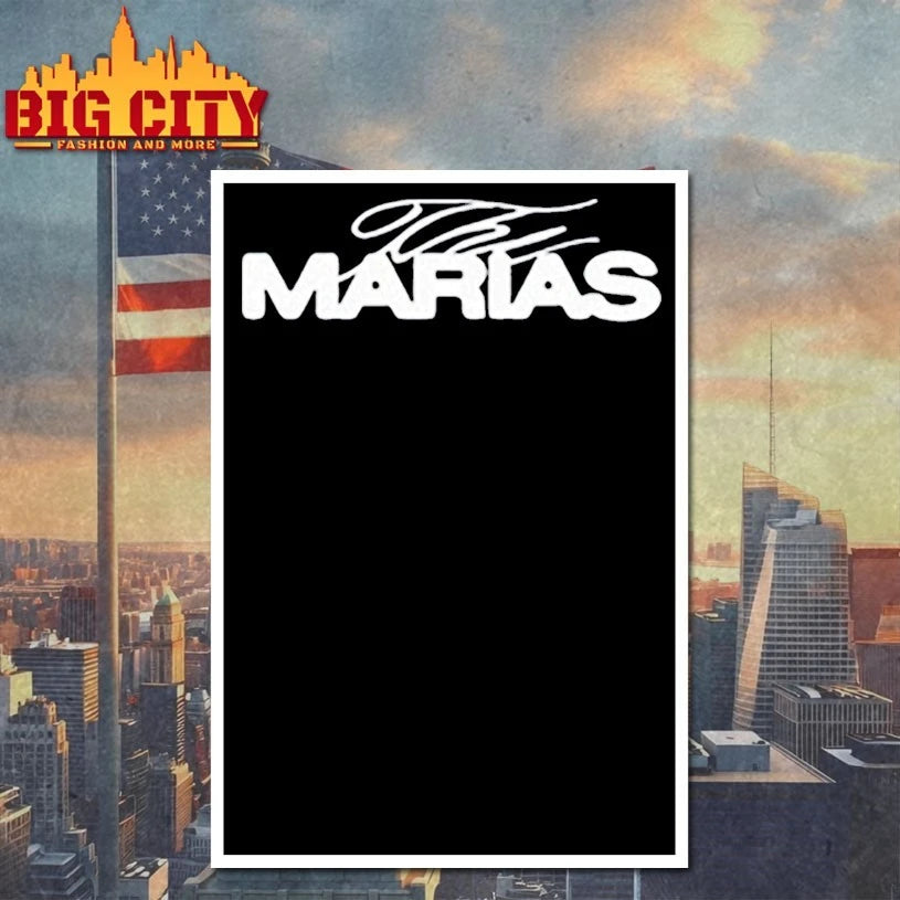 The Marías Tour 2025 text logo shirt