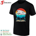 The Millennium Falcon on Endor shirt