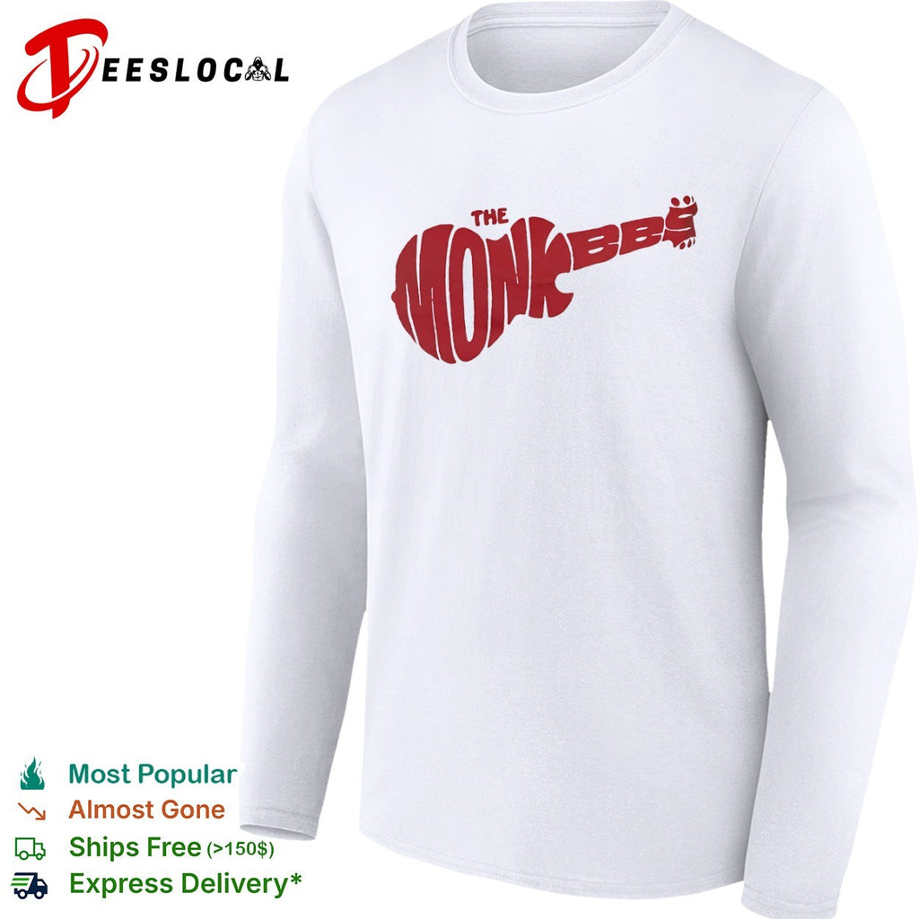 The Monkees guitar logo shirt