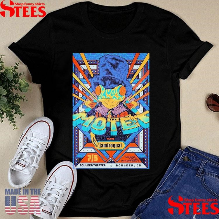 The Motet Boulder Theater, Boulder Tour 2025 T-shirt