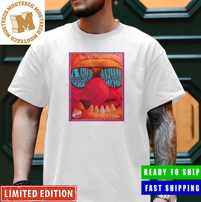 The Muppets Mayhem Elmo Animal Beats Drums Unisex T-Shirt