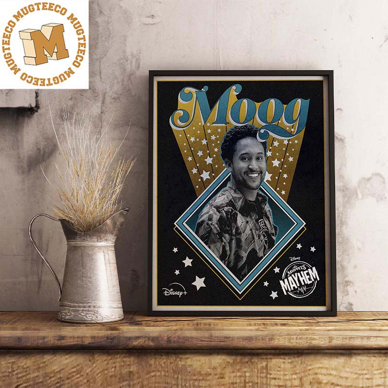 The Muppets Mayhem Tahj Mowry As Moog Super Fan Decorations Poster Canvas
