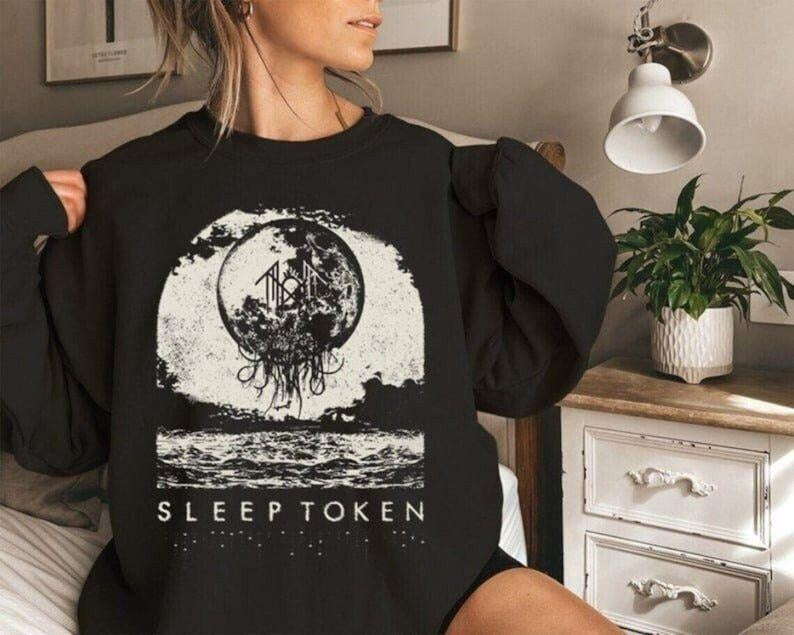 The Night Does Not Belong to God Sweatshirt, SleepToken Band Tribute T-Shirts, Hoodie | CiraTrend.com