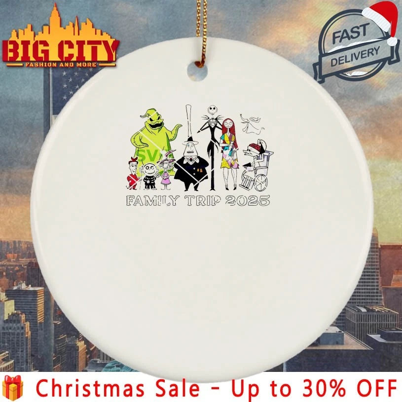 The Nightmare Before Christmas Family Trip 2025 shirt