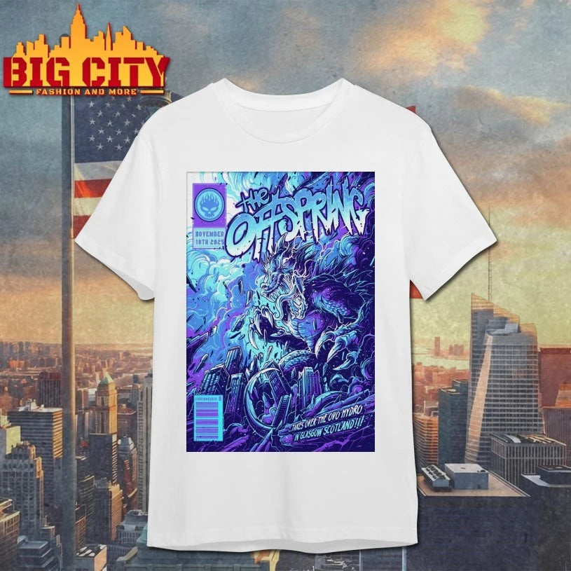 The Offspring In Glasgow Scotland On Nov 18 2025 Poster shirt