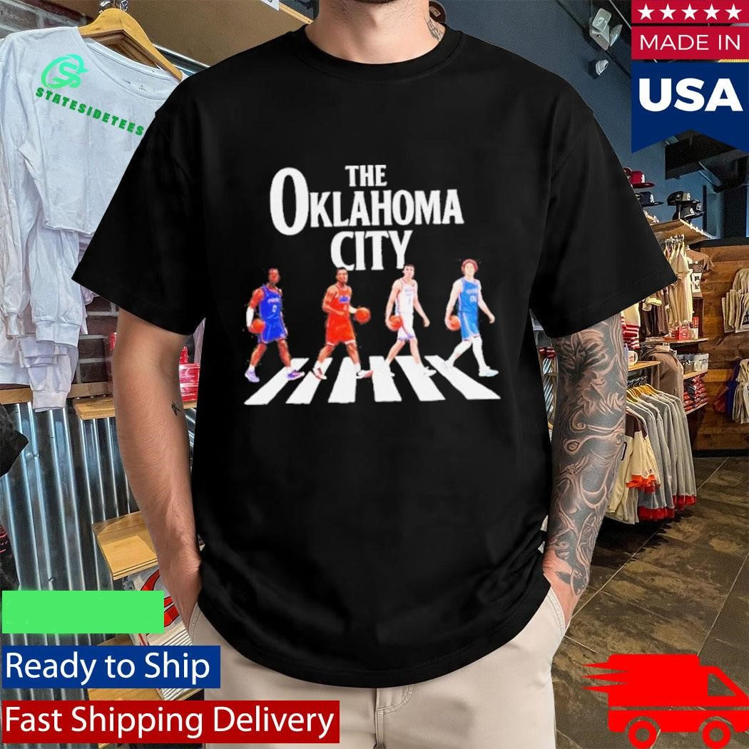 The Oklahoma City Players Abbey Road Basketball Shirt