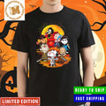 The Peanuts In Horror Characters Halloween Moon Halloween Unisex T-Shirt