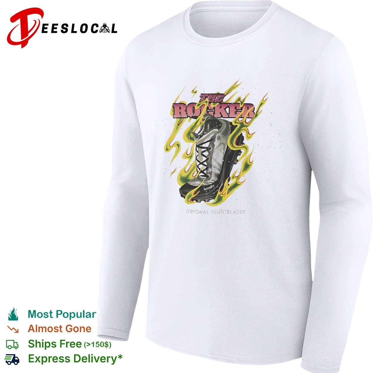 The Rocker Original Trailblazer Satisfy Running shirt