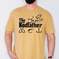 The Rodfather Shirt, Fishing Shirt, Fishing Rod Shirt, Shirt for men, Papa Shirt, Funny Dad Shirt, Fishing Lover...