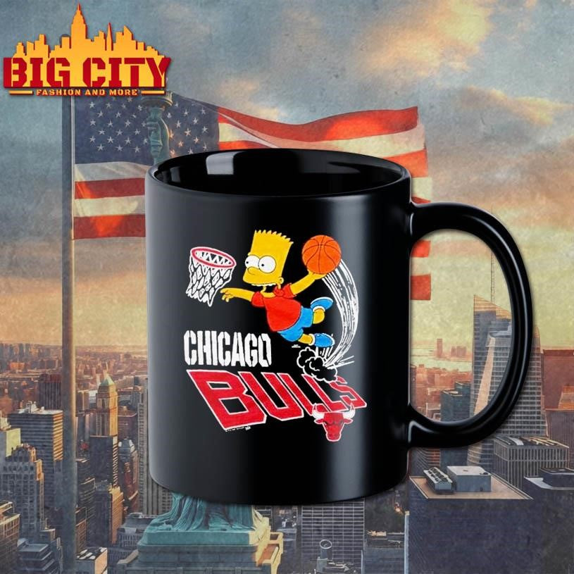 The Simpsons Bart X Chicago Bulls Shirt