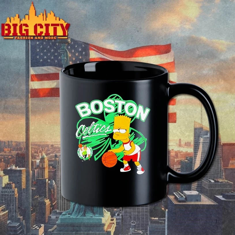 The Simpsons Bart x Boston Celtics shirt