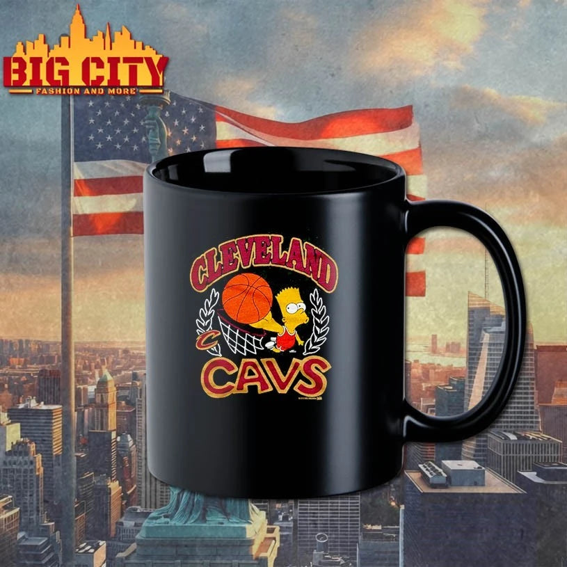 The Simpsons Bart x Cleveland Cavaliers shirt