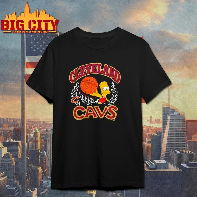 The Simpsons Bart x Cleveland Cavaliers shirt