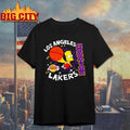 The Simpsons Bart x Los Angeles Lakers shirt