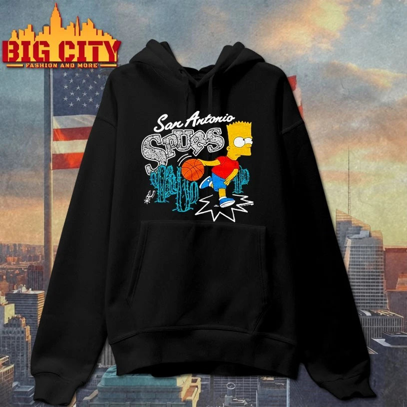 The Simpsons Bart x San Antonio Spurs shirt