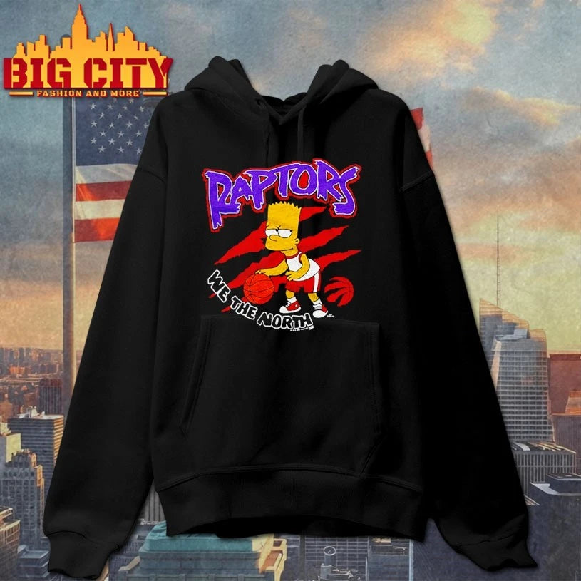 The Simpsons Bart x Toronto Raptors shirt