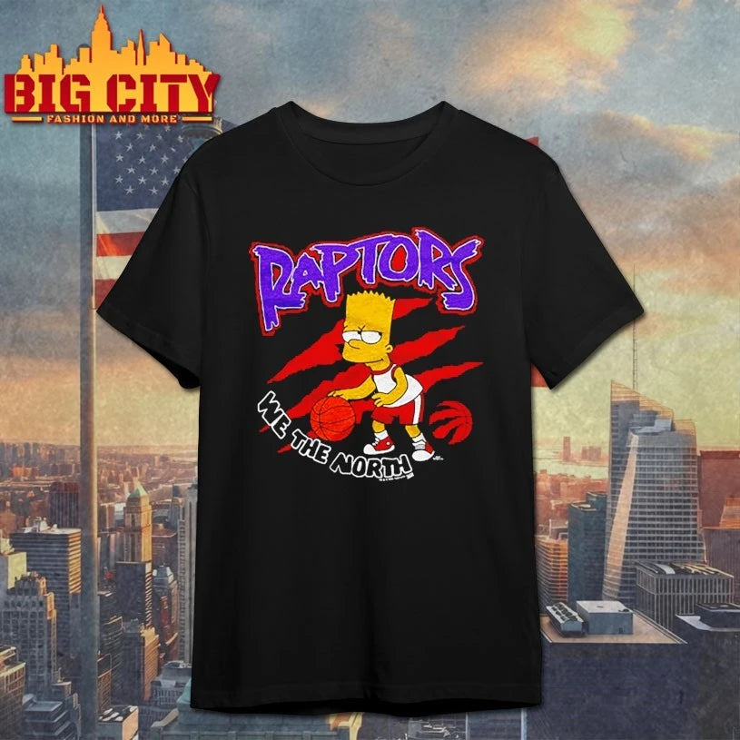 The Simpsons Bart x Toronto Raptors shirt