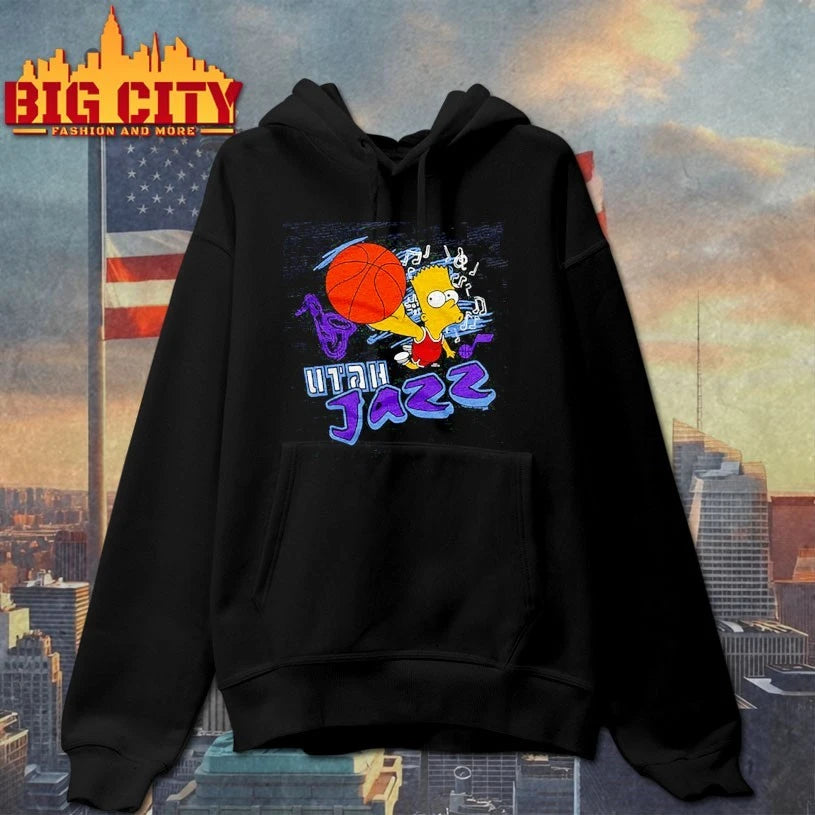 The Simpsons Bart x Utah Jazz shirt