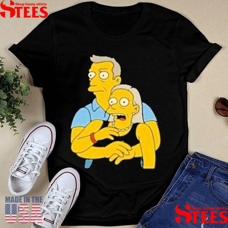 The Simpsons Ceo Andy Byron Kristin Cabot T-Shirts