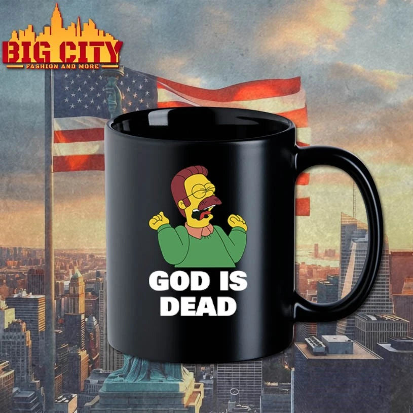 The Simpsons Ned Flanders God Is Dead shirt