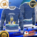 The Simpsons Toronto Maple Leafs Ugly Christmas Sweater For Holiday 2023 Xmas Gifts