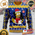 The Simpsons Ugly Christmas Sweater For Holiday 2023 Xmas Gifts