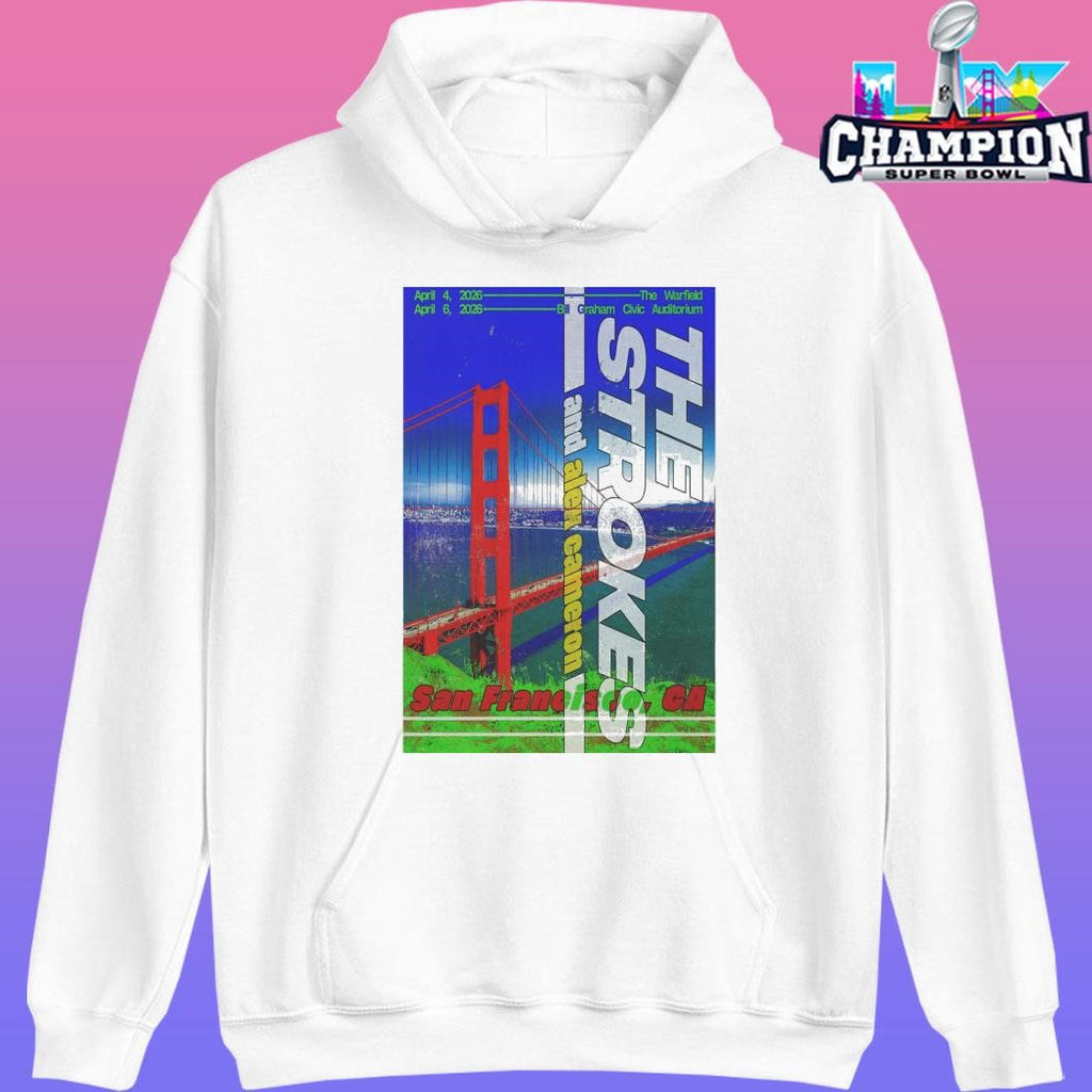 The Strokes San Francisco April 4 6 2026 Shirt