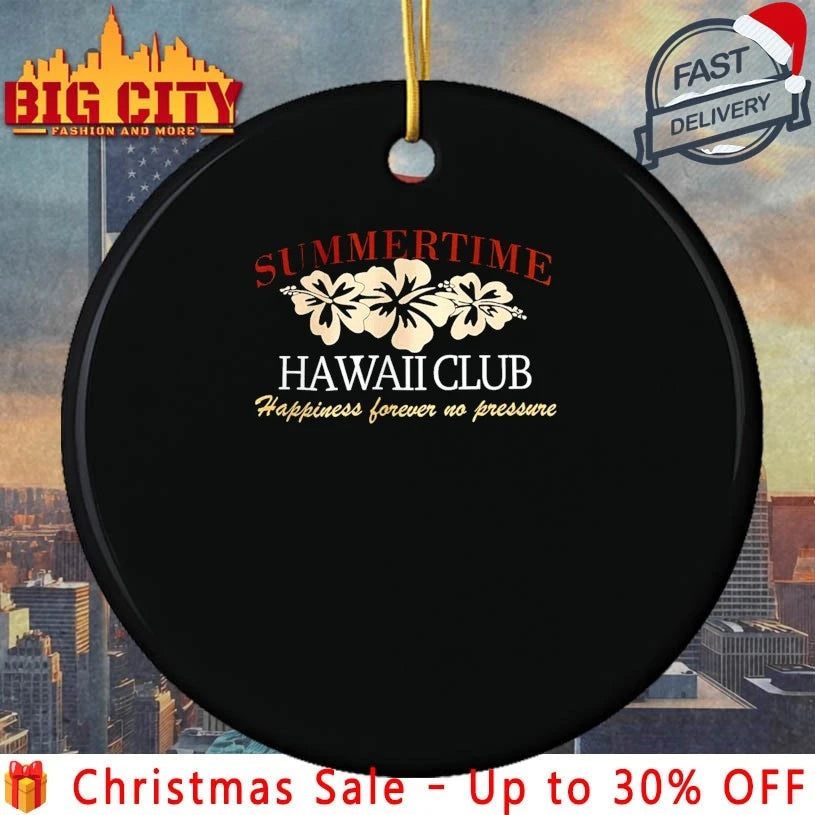 The Substance Margaret Qualley Summertime Hawaii Club shirt