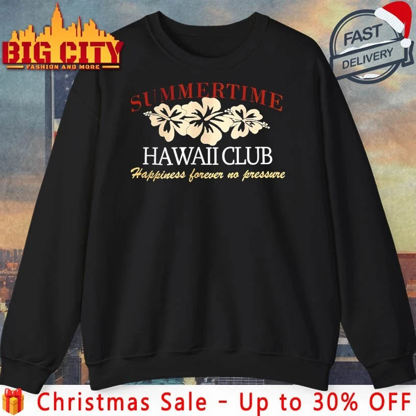 The Substance Margaret Qualley Summertime Hawaii Club shirt