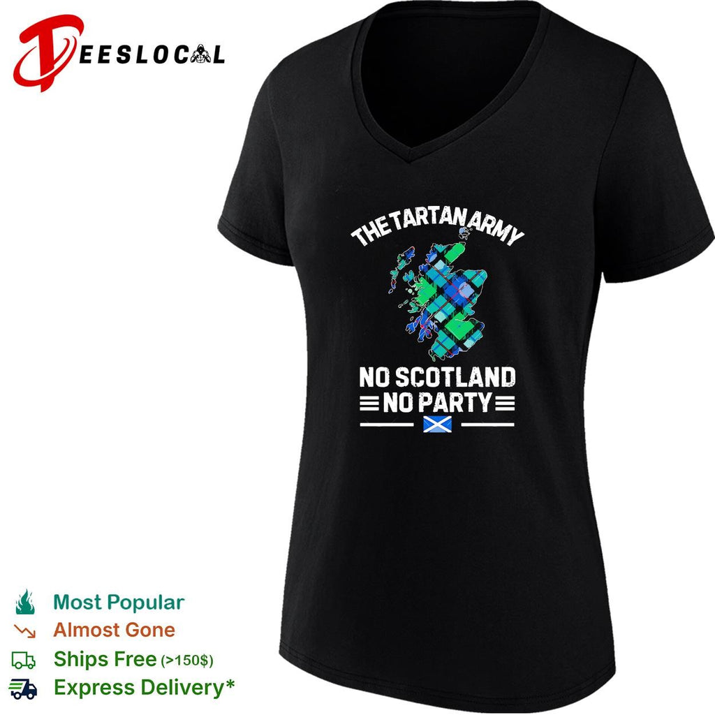 The Tartan Army No Scotland no party Boston 2026 shirt